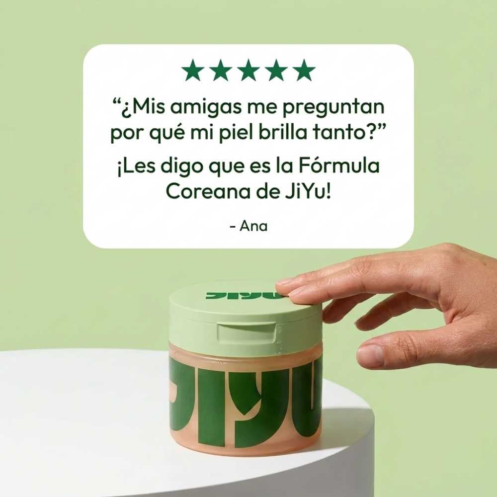 Jiyu almohadillas coreanas - Aclara zonas oscuras y realza el brillo de tu piel
