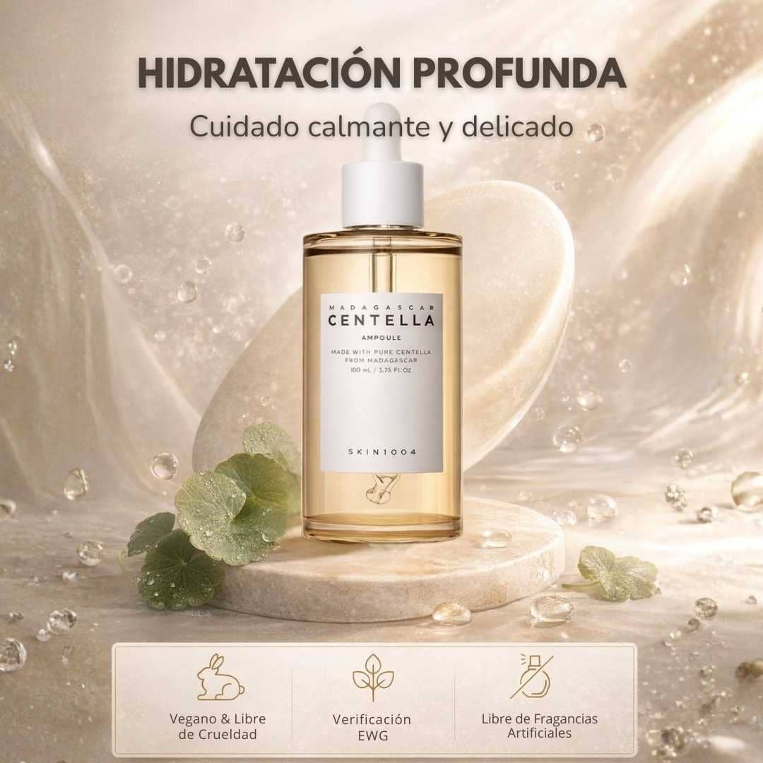 Madagascar Centella Serum 100ml - Calma, hidrata y protege pieles sensibles desde la primera aplicación