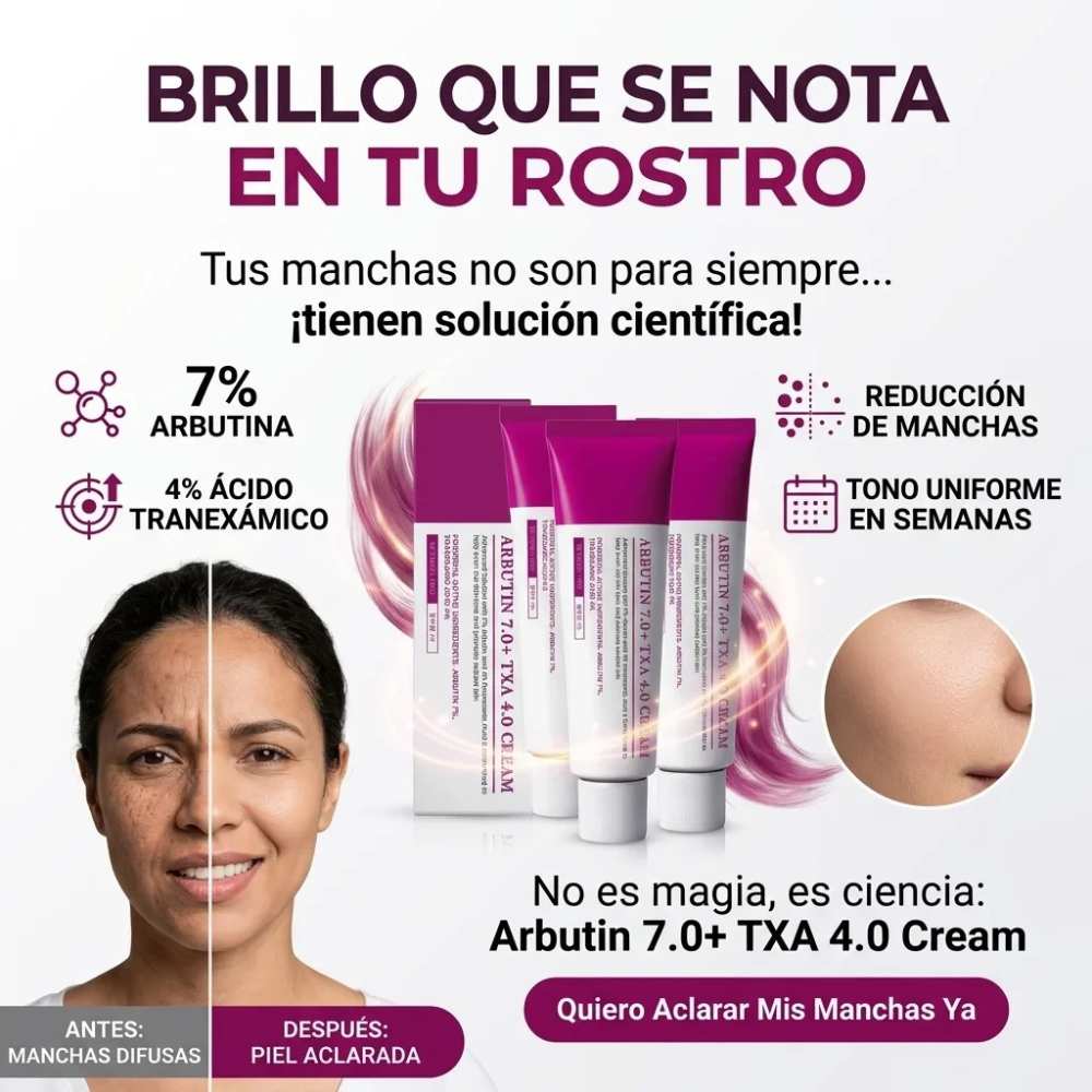 ARBUTIN 7.0 TXA 4.0 - Elimina manchas en 14 días con ciencia coreana