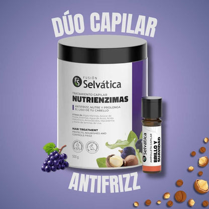 Dúo capilar ADIOS FRIZZ - Cabello suave, brillante y sin frizz… desde el primer uso