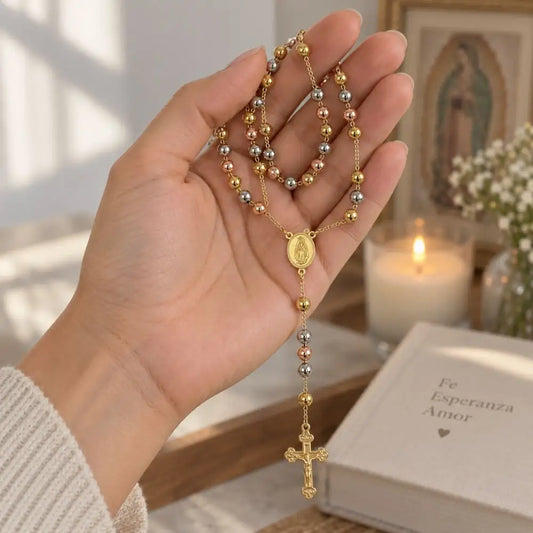 Camándula Virgen de Guadalupe - Te acompaña y te protege con la fuerza de tu fé