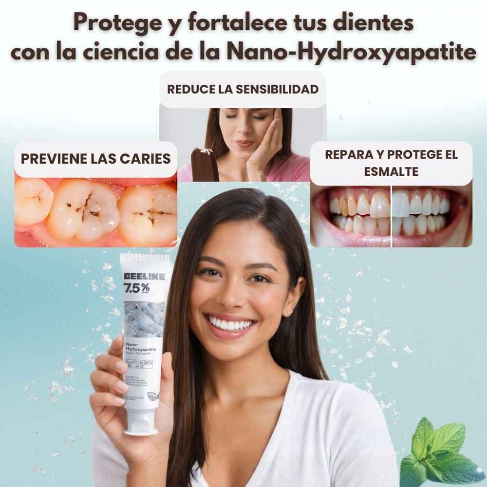 CEELIKE Nano-Hydroxyapatite 120ml -Protección profunda para la sonrisa que quieres mostrar