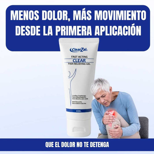 ClearZal Fast Acting Clear - Alivio inmediato para volver a moverte sin dolor