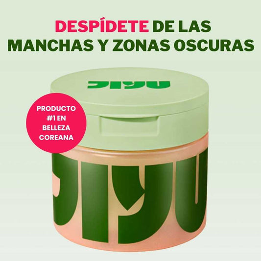 Jiyu almohadillas coreanas - Aclara zonas oscuras y realza el brillo de tu piel