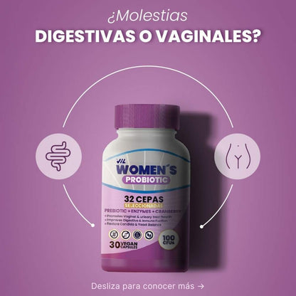 VIL Womens Probiotic - Tu cuerpo en equilibrio. Tú, en confianza